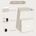 thumbnail image 4 of Juego de Cuchillos de Cocina hecef de 15 Piezas con Recubrimiento Antiadherente - Beige, 4 of 9