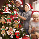 thumbnail image 4 of 30pz Adornos De Hombre Jengibre Decoración Arbol Navidad Kit CAFE, 4 of 4