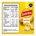 thumbnail image 3 of Papas fritas Sabritas sal 160 g, 3 of 5