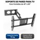 thumbnail image 3 of Soporte De Pared Para Pantalla De 45"-80" ZENO | Giratorio De Movimiento Completo, 3 of 7