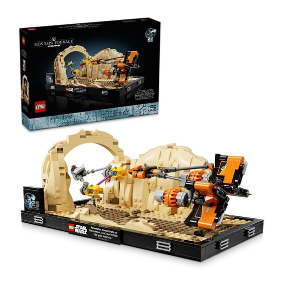 Set LEGO Star Wars Diorama: Carrera de Pods de Mos Espa 75380