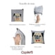thumbnail image 4 of Set de 4 Cojines Decorativos Coprire 45 x 45 cm Azul, 4 of 7