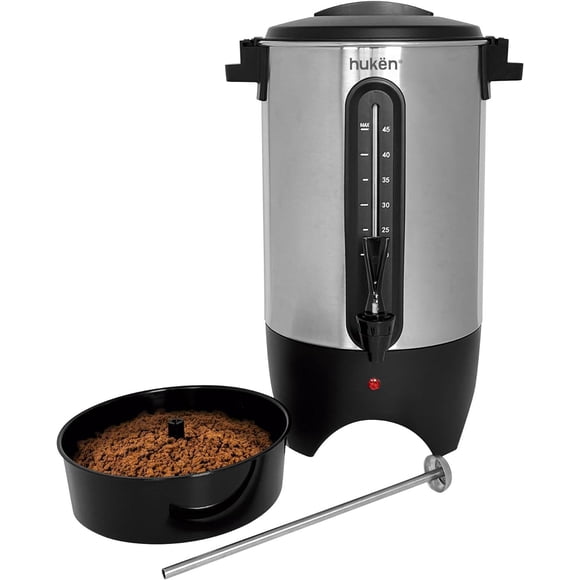 CAFETERA PERCOLADORA MASTERCHEF MK-U-CM 45 TAZAS plateado MASTERCHEF