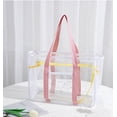 thumbnail image 1 of Amzcrzy Caja De Almacenamiento De Adornos, Bolso De Mano Para Mujer, Bolsa De Viaje Transparente De Pvc, Bolsa De Almacenamiento, Práctica Bolsa De Natación, Bolsa De Playa Para Exteriores, Contenedo, 1 of 1