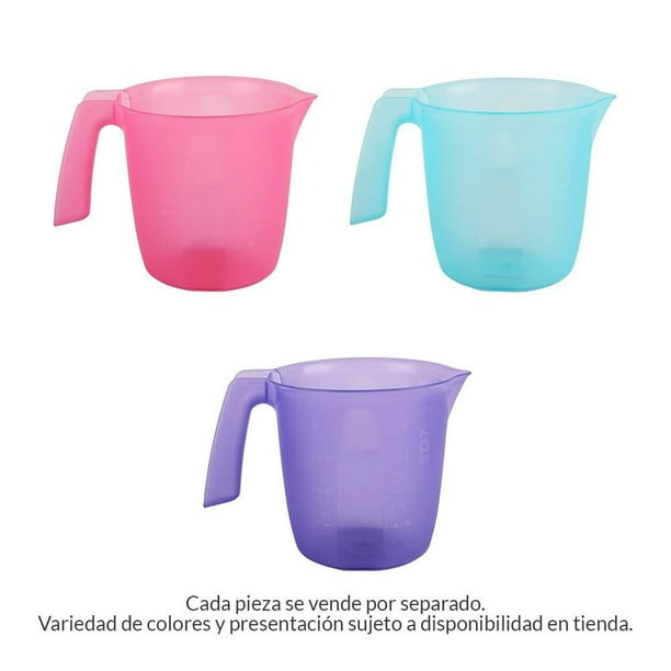 Jarra Prichos Portaware Medidora, 1 Litro Varios Colores 1 Pieza