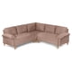 thumbnail image 3 of Sala Esquinera Makora De Velvet Palo De Rosa Modelo Elton, 3 of 7