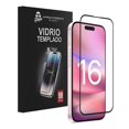 thumbnail image 1 of Mica Cristal Vidrio Templado 9D Premium MR. GADGETS para iPhone 16 Serie iPhone 16 Plus, 1 of 9