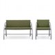 thumbnail image 1 of Set de Sillon y Love Seat exterior Savania Gris/Verde Kessa Muebles, 1 of 5