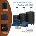 thumbnail image 2 of Set 3 Maletas Rigidas Expandibles 20, 24 Y 28 In 4 Ruedas, 2 of 7