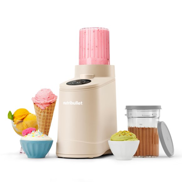 Máquina para Helados NutriBullet Chill Compacta con 2 Vasos