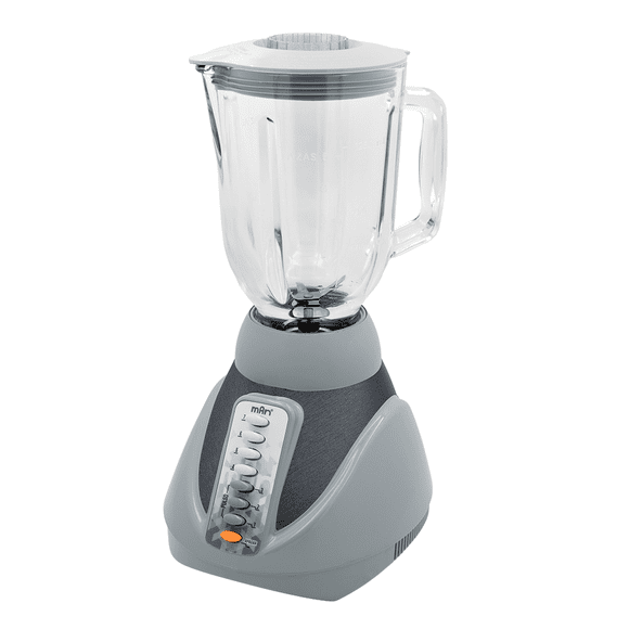 Licuadora MAN LPV-807 750W 1.5 L 7 Velocidades Vaso de Vidrio Silver Licuadora Potente para Hogar Jugos Batidos