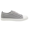 thumbnail image 1 of Tenis George para Caballero, Liso Gris Talla 25, 1 of 4