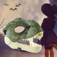 thumbnail image 3 of Accesorio De Disfraz De Máscara De Dinosaurio De Dibujos Animados Para Festivales, Cumpleaños, Regalos Para Niños Sunnimix Cubierta de dinosaurio, 3 of 7