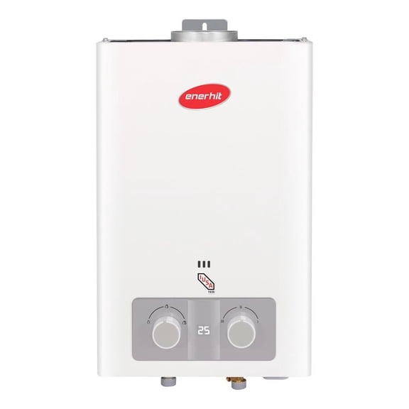 Calentador Instantáneo Enerhit 9L Gas LP Encendido Electrónico para 1.5 Servicios Baja Presión