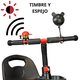 thumbnail image 2 of Triciclo para Niños con Timbre y Espejo Ruedas de Eva Canastas Trasera y Delantera Apto a partir de 2 Años Soporta hasta 20 kg - Rojo, 2 of 6