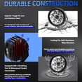 thumbnail image 3 of Luz de trabajo LED redonda para coche de 5 pulgadas, 6000K y 150W, 3 of 6