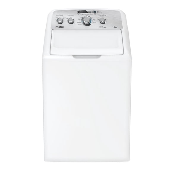 Lavadora Automática Mabe 19 Kg con Ciclo de Sanitizado LMA79114CBAK0 Blanca