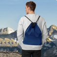 thumbnail image 1 of Mochila deportiva impermeable con cordón | Bolsa de gimnasio de tela Oxford Gran Capacidad | Organizador de Viajes Plegable de Fitness | Saco de almacenamiento duradero para exteriores, natación, 1 of 6