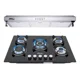 thumbnail image 1 of Combo Parrilla y Campana Slim 80 cm Negro AROL Acero/Negro CSL-80AI P-CN5Q77, 1 of 9