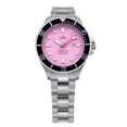 thumbnail image 1 of Ratio FreeDiver Sapphire Stainless Steel Candy Pink Dial Automatic RTFL839 200M Women's Watch, 1 of 3