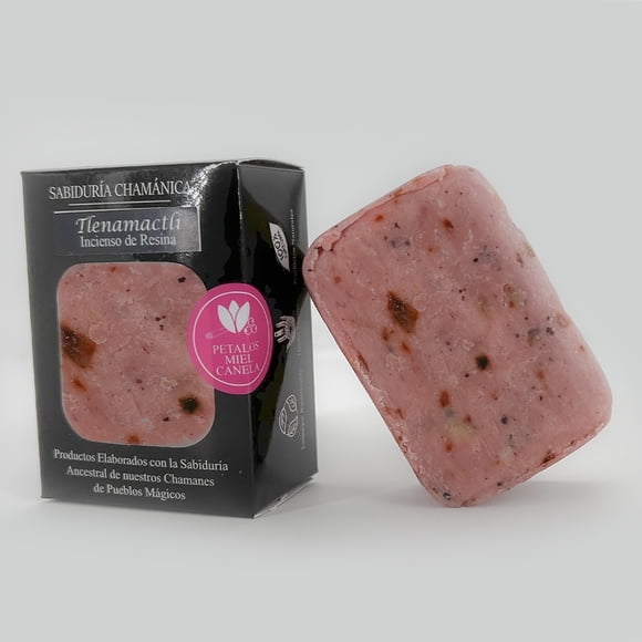 Jabon Natural 100% Artesanal Orgánico Energético petalos de rosa