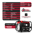 thumbnail image 2 of Generador Portátil A Gasolina 2 Tiempo 900w 110v/60hz C/Motor 2 Hp, 2 of 13