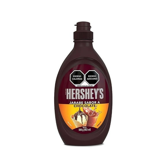 Jarabe de chocolate Hershey's líquido botella dispensadora 589 g