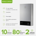 thumbnail image 3 of Calentador de agua instantáneo modulante para gas Natural de 10 Litros, 2 Servicio, Boiler de paso AVERA, CM10NAT, 3 of 11