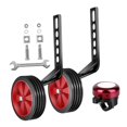 thumbnail image 4 of Ruedas de Entrenamiento para Bicicleta para Niños Colamx Universales Portátiles Rojo, 4 of 8