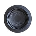 thumbnail image 2 of Korean BBQ Grill Round Non-Stick Barbecue Set | Stainless Steel Black Grill Pan | Easy Clean | Lightweight Portable Cooking | For Outdoor Indoor Use | 12.6in Diameter | 1 Piece, 2 of 9