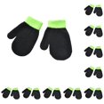 thumbnail image 3 of Qarigey 1 par de manoplas para niños, accesorio de ropa cómoda, cubierta térmica para calentar las manos de Color sólido, manoplas para niños para Negro 10piezas Qarigey CBP341926, 3 of 4