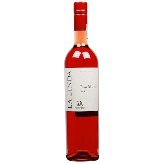 Caja de 12 Vino Rosado Finca La Linda Rose Malbec 750 ml