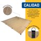 thumbnail image 3 of Malla Sombra 1.5x6 Metros - Rectangular Beige - Lonas para Exteriores - Lona para Sombra - Argolla y Bastilla Ultra-Resistente - Protección UV - Fácil Instalación - Malla 1.5x6 Beige, 3 of 7