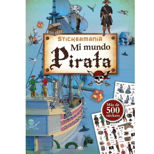 Mi Mundo Pirata Stickermanía VR Editoras Timo Schumacher