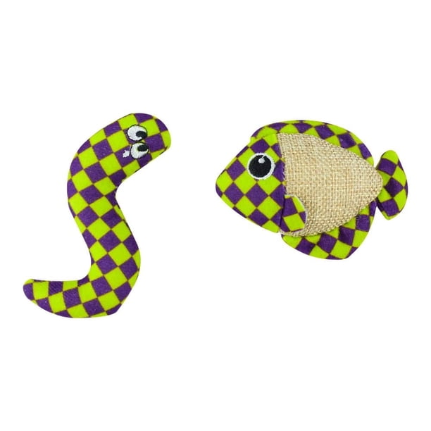 Juguete para Gato Fancy Pets Pez y Serpiente Catch