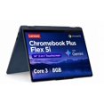 thumbnail image 1 of Laptop 2 en 1 Lenovo IdeaPad Flex 5i Chromebook Plus 14 Pulgadas Intel Core 3 N355 8GB RAM 256GB Cosmic Blue, 1 of 5