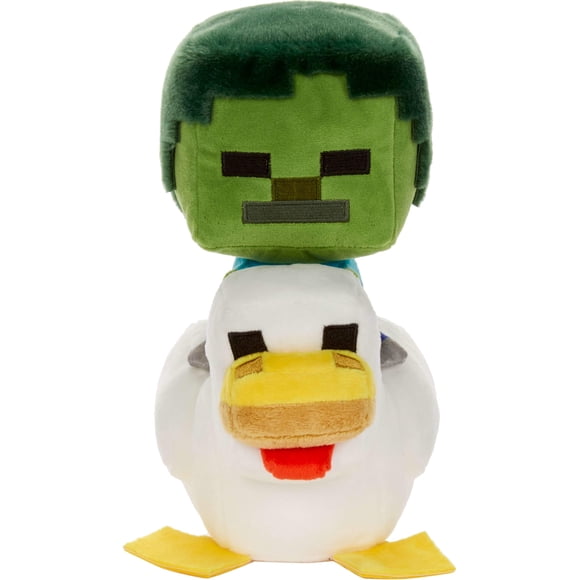 Peluche Mattel Minecraft Zombie Jockey de Pollo 20 cm
