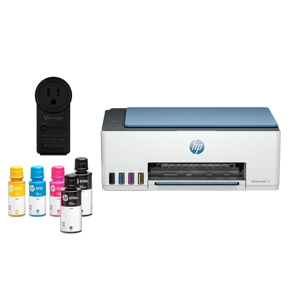 Paquete Especial con Multifuncional HP Smart Tank 525 + Protector de Voltaje con supresor de Picos AVR-300