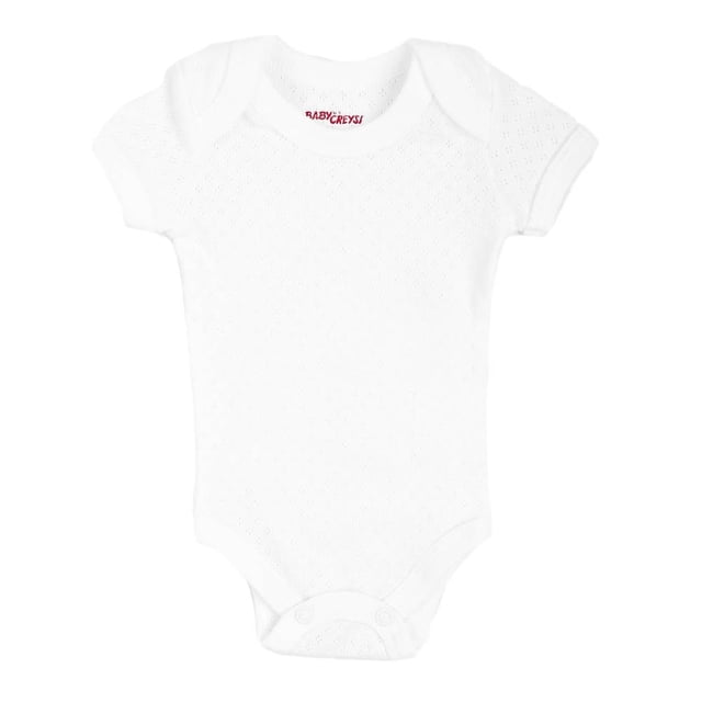 Pañalero Baby Creysi Unisex 24M Calado Blanco