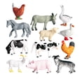 thumbnail image 2 of de 12 Piezas de Animales de Juguete, de Animales, de Juguetes de Animales , Adornos para Tartas para , Niñas, R CUTICAT Animales Miniaturas Juguetes, 2 of 8