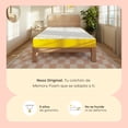 thumbnail image 2 of Colchón de Espuma Nooz Original 20cm Queen Size Adulto y 2 Almohadas Essential de Espuma Triturada blanco Queen Size, 2 of 12
