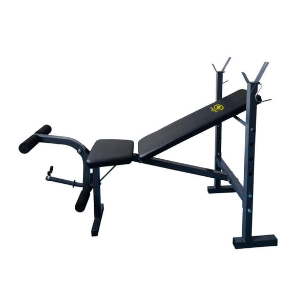 Banco para pesas reclinable con rack Athletic Works WMW-2110