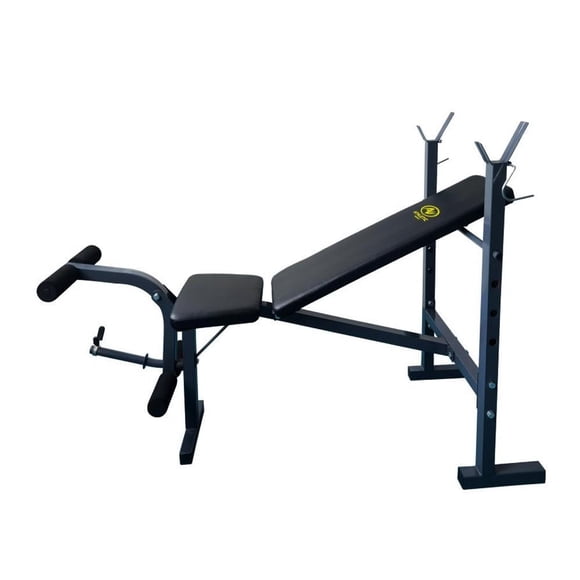 Banco para pesas reclinable con rack Athletic Works WMW-2110