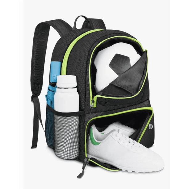 Mochila Deportiva con Compartimento para Zapatos Yorepek 28L Impermeable para Fútbol Básquetbol