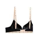 thumbnail image 4 of Brasier Vicky Form para Dama, Tirantes Brandeados Negro 34B, 4 of 4