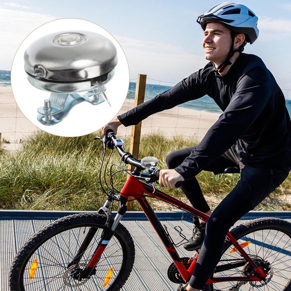ELAYARD Bike Bell Ring Metálico Ecológico Color Con Timbre Clásico Para Manubrio Bicis