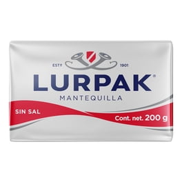 Mantequilla Lurpak   sin sal en barra 200 g