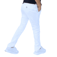 thumbnail image 2 of Pantalón de Gabardina Stretch para Niño Color Blanco, 2 of 2