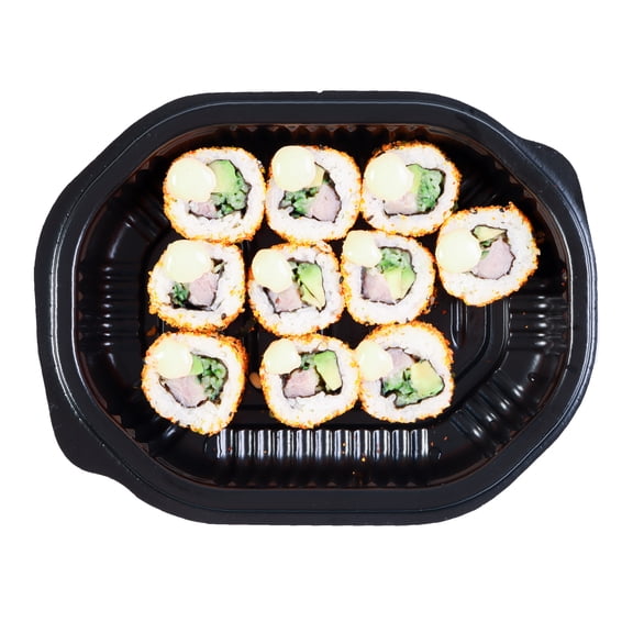 Rollo de Sushi Happy Tokyo Spicy Cali Roll con Atún, Aguacate y Pepino