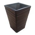 thumbnail image 1 of Maceta de Fibra de Vidrio Mod. Obeline Mediano Chocolate FibraFormas Fibraformas de México Obeline Mediano, 1 of 4